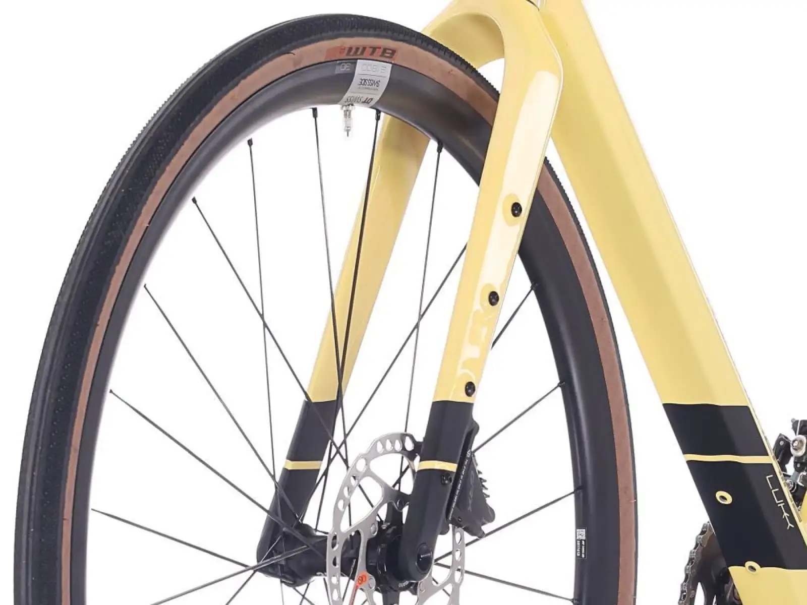 Rock Machine Lukk CR 60 gravel kolo Gloss Sulfur Yellow