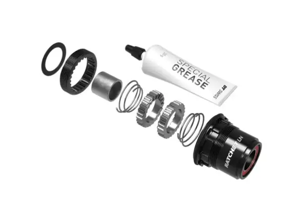 DT Swiss Kit Ratchet LN Sram XD MTB Alu - přestavbový kit nábojů 3pawls na Ratchet LN 36z