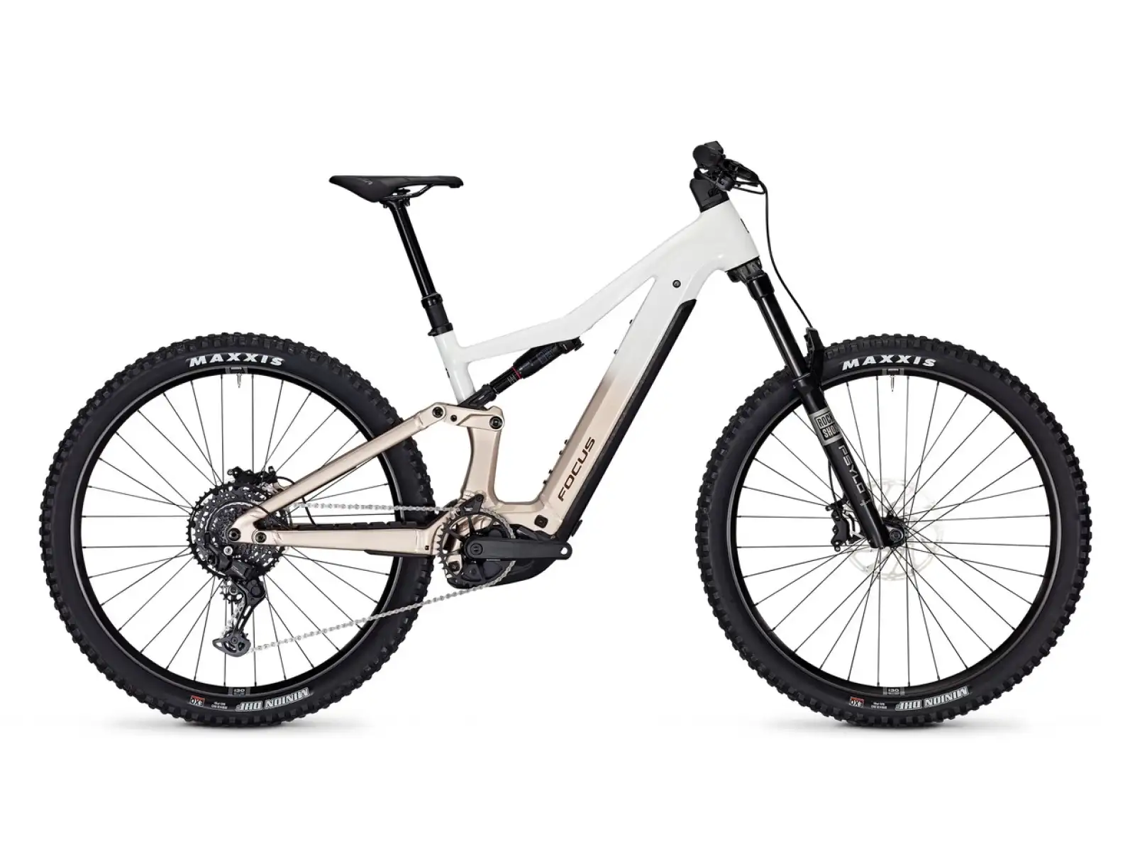 Focus JAM2 6.7 600 Wh horské elektrokolo White / Adamantsilver
