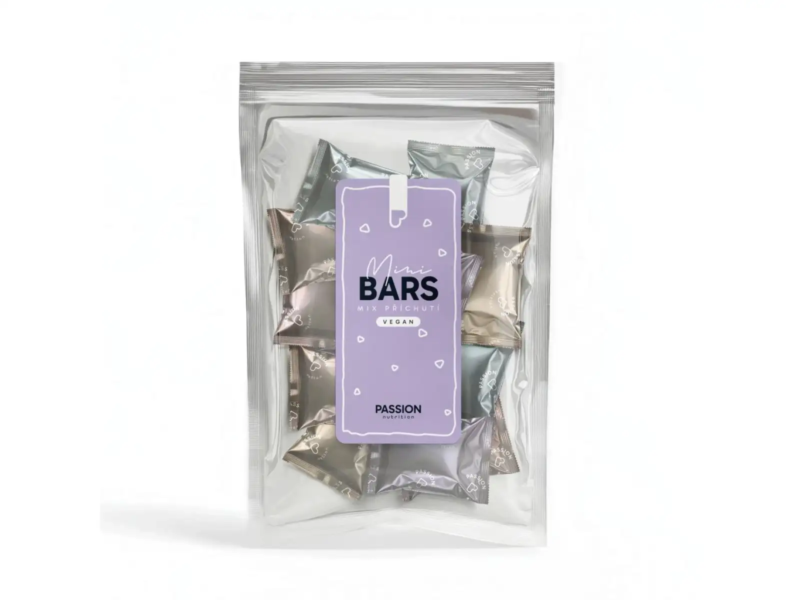 Passion Bar Mix vegan mini tyčinky 12 x 30 g