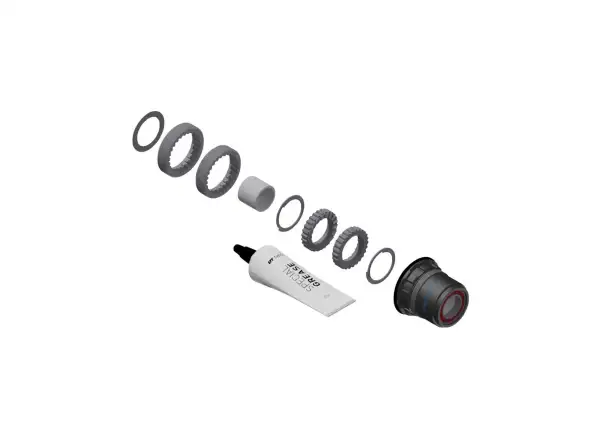 DT Swiss Kit Ratchet LN Sram XD MTB Ocel - přestavbový kit nábojů 3pawls na Ratchet LN 18z