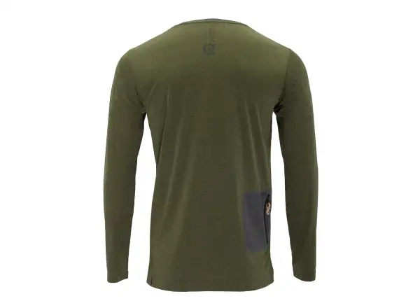 Silvini Casalo pánský dres dlouhý rukáv Olive/Charcoal