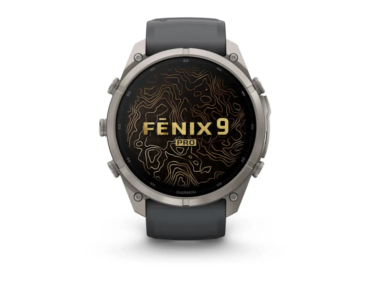 Garmin Fénix 9 Pro inReach 51 mm chytré hodinky Titanium Graphite/Black