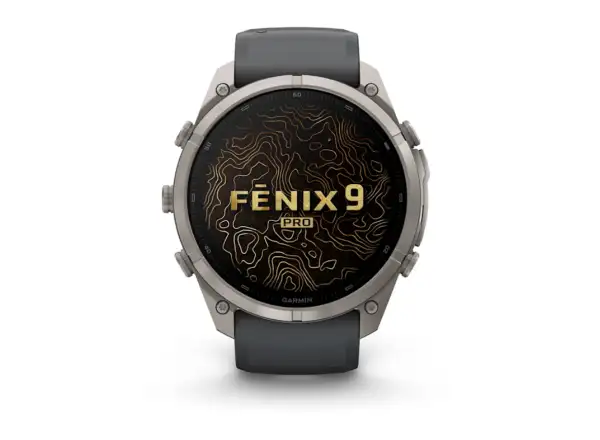 Garmin Fénix 9 Pro inReach 51 mm chytré hodinky Titanium Graphite/Black