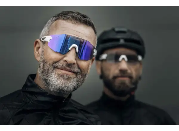 Force Mantra cyklistické brýle Bílá/Fialová