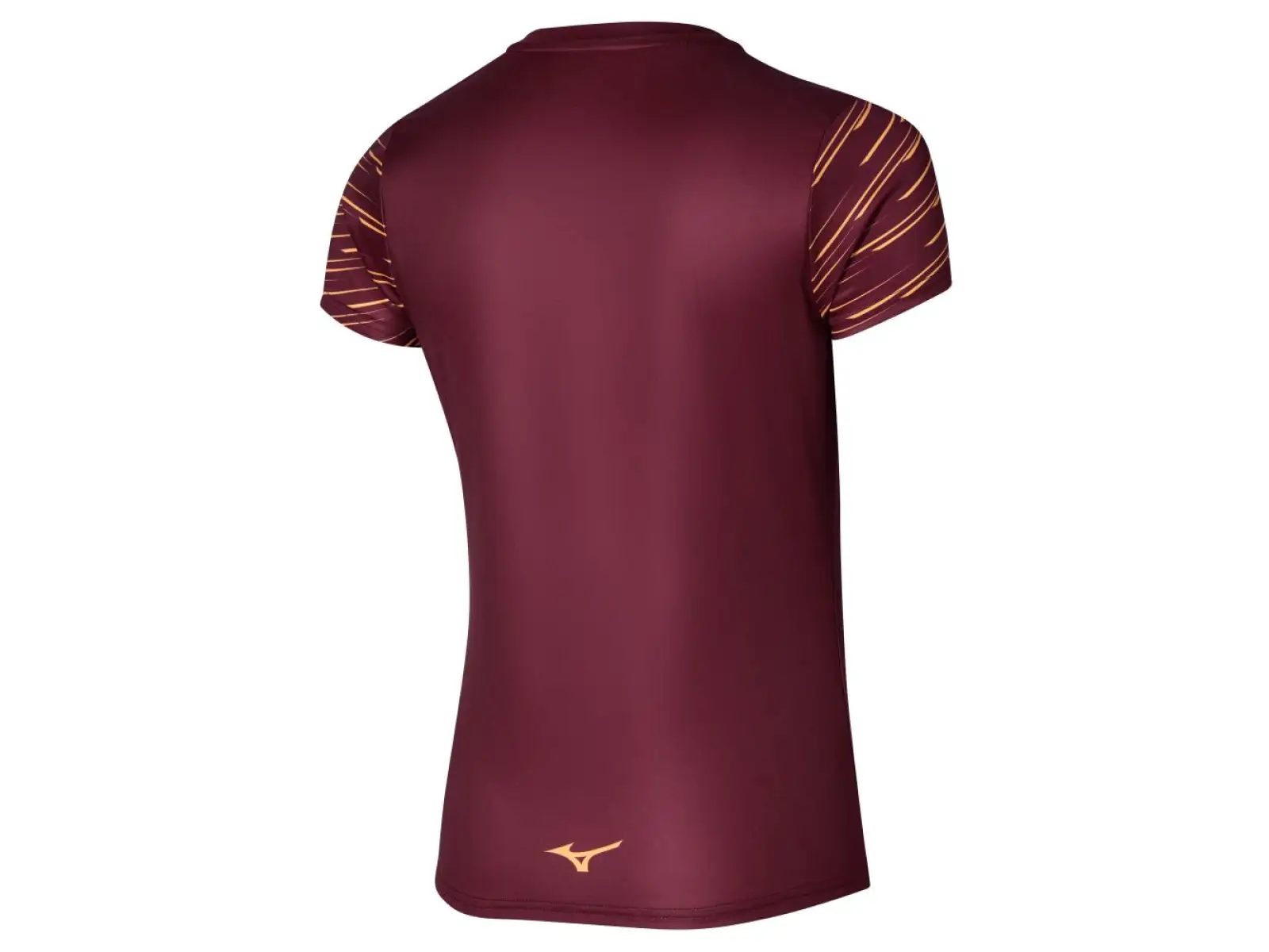 Mizuno Graphic Tee dámské běžecké triko cabernet