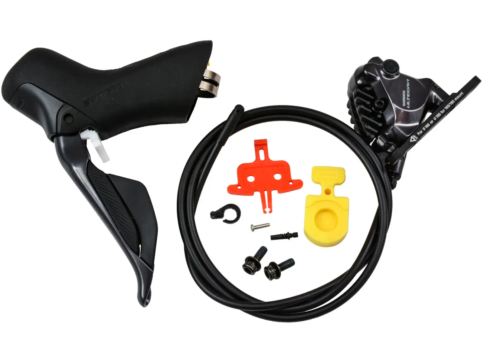Shimano Ultegra Di2 BR-R8170/ST-R8170 2 sp. řadící a brzdová páka a třmen FM přední