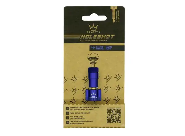 Peatys Holeshot CO2 hlavice pumpy Navy