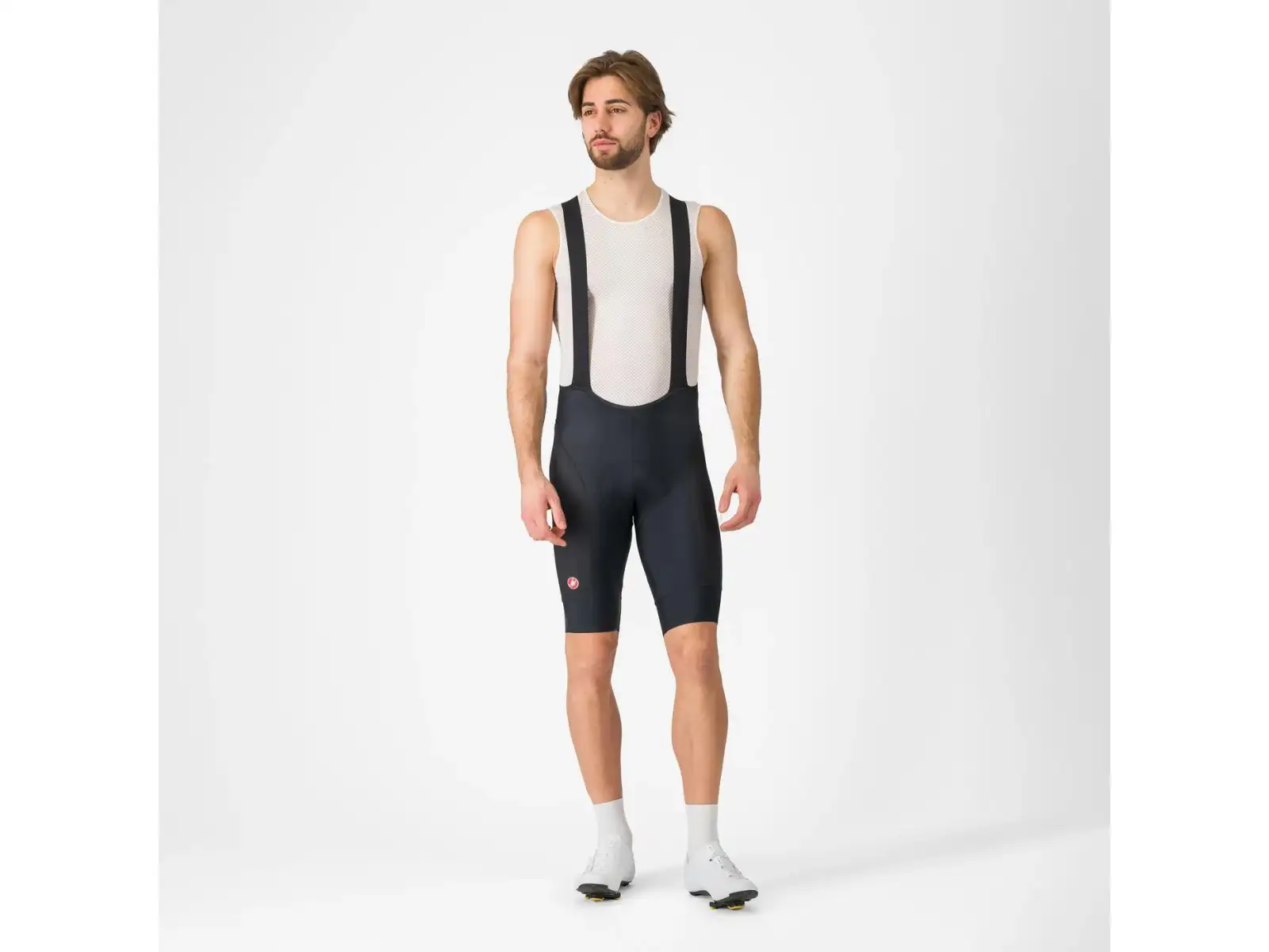 Castelli Competizione 2 pánské kraťasy s vložku a laclem Black