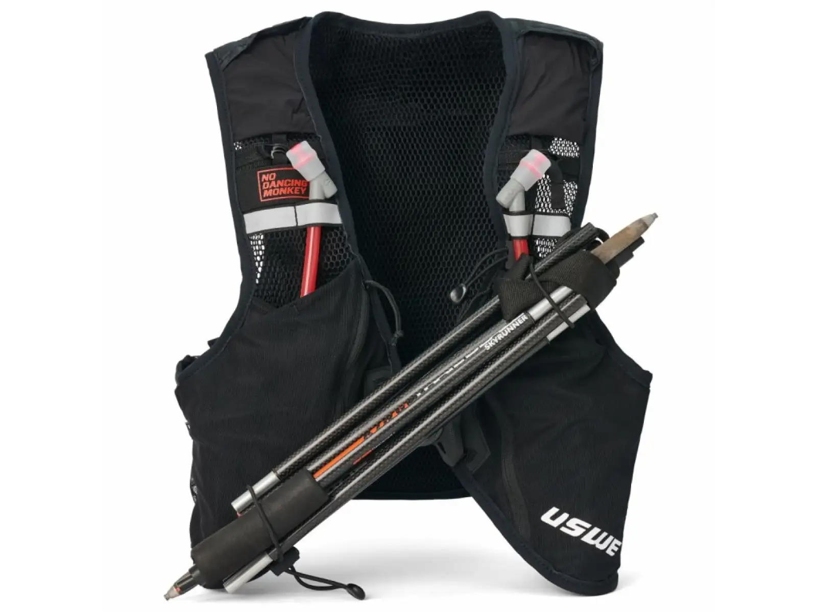 USWE Pace 14 Trail běžecká vesta Carbon Black