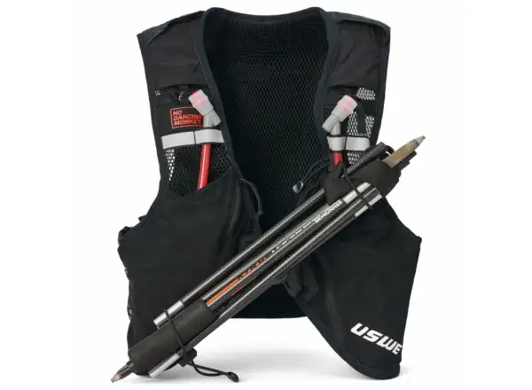 USWE Pace 14 Trail běžecká vesta Carbon Black