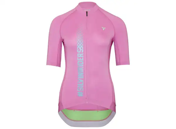 Silvini Mazzana dámský dres krátký rukáv Blush/Green