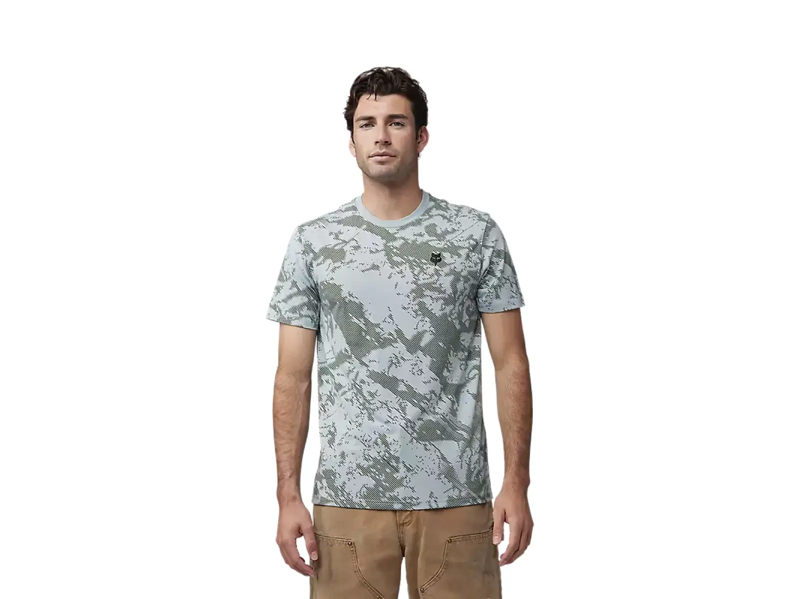 Fox Gravel Tech pánský dres krátký rukáv Gunmetal
