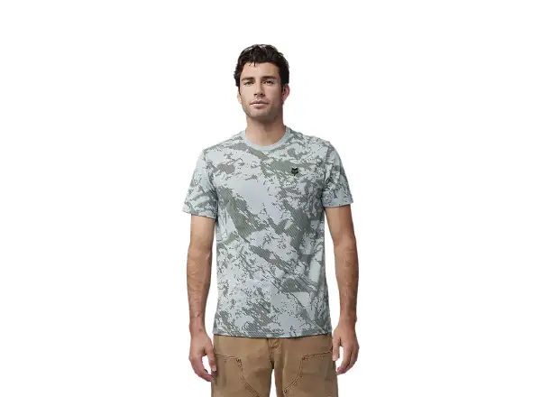 Fox Gravel Tech pánský dres krátký rukáv Gunmetal