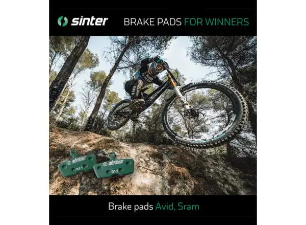 Sinter Sram Code, Guide brzdové destičky polymer zelená