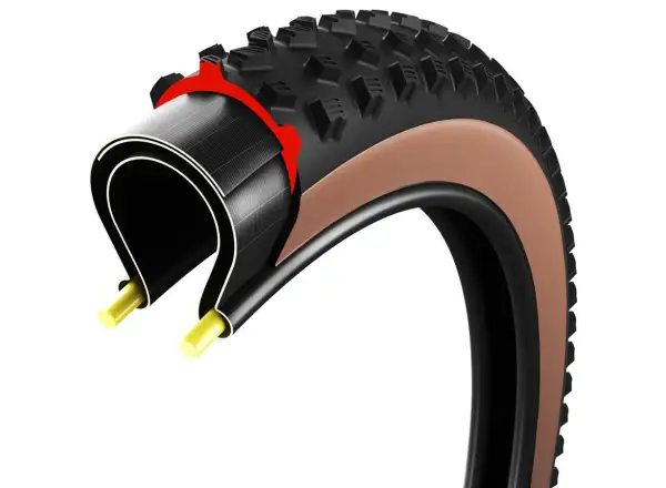 Vittoria Torrente 29x2.4 XC Race G2.0 MTB plášť kevlar Brown/Black