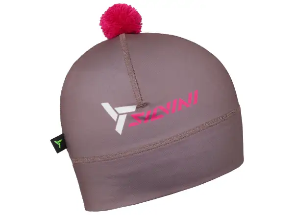 Silvini Spinga unisex čepice Brown/Fuchsia