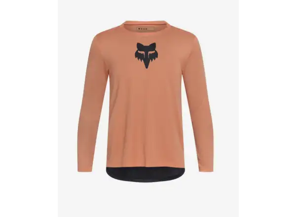 Fox Youth Ranger Fox Head dětský dres dlouhý rukáv Coral