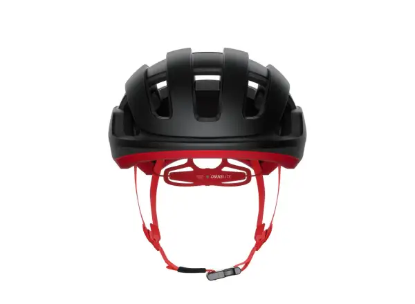 POC Omne Lite přilba Uranium Black/Prismane Red Matt
