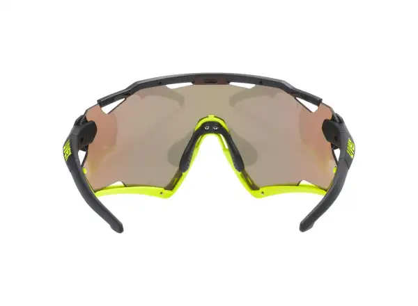UVEX Sportstyle 228 brýle Black Lime Mat / Mirror Yellow (Cat. 3)