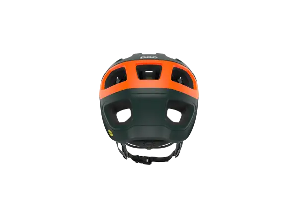POC Cularis Pure MTB přilba Pargasite Green Matt/Fluorescent Orange Matt