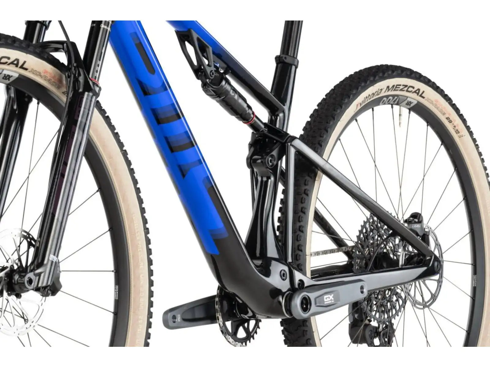 BMC Fourstroke ONE celoodpružené kolo Ultramarine Blue/Black
