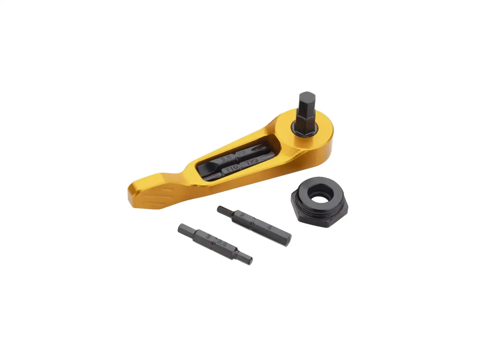 Wolf Tooth nářadí Axle Handle Multi-Tool zlatá