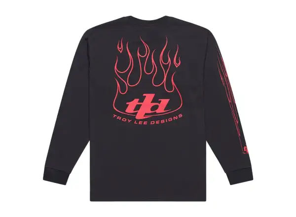 Troy Lee Designs Torched triko s dlouhým rukávem Carbon