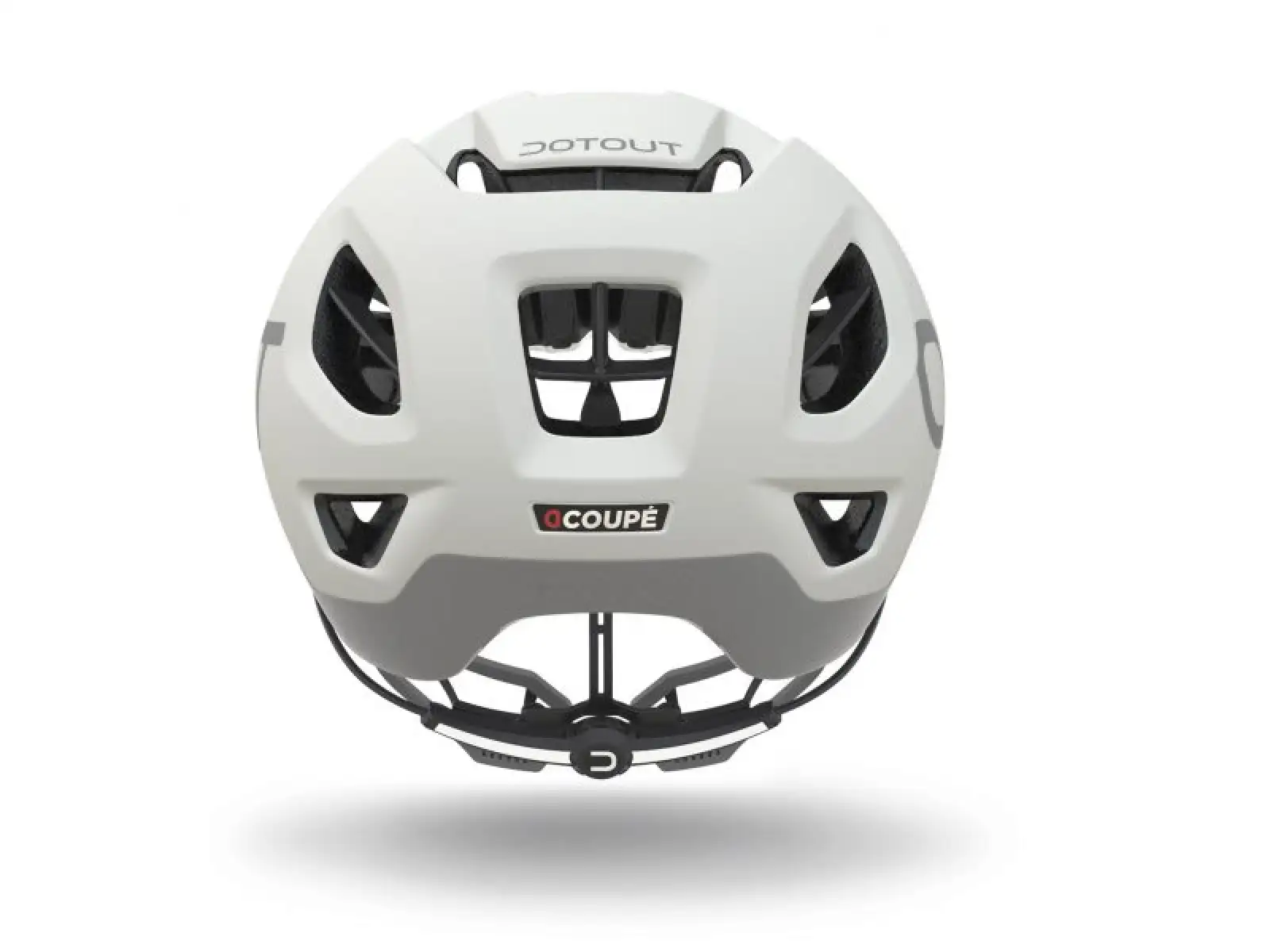 Dotout Coupé Pro přilba Pearl Matt White/Shiny Light Grey