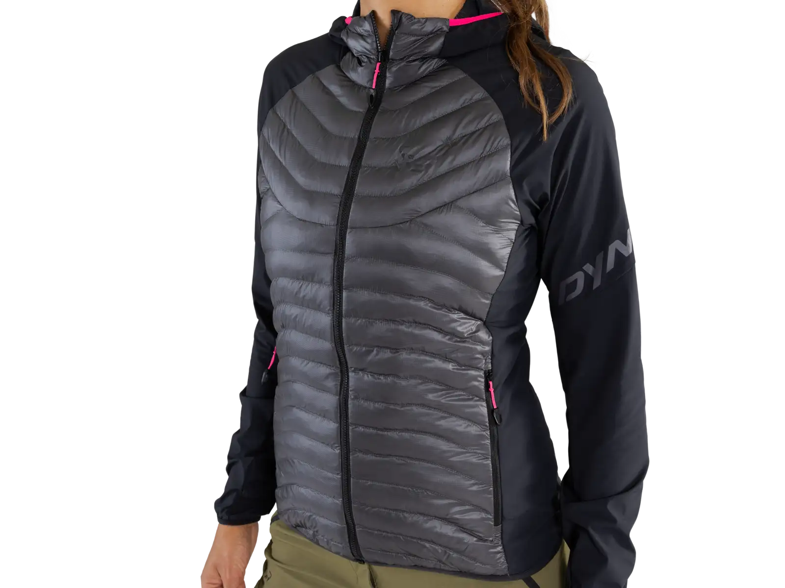 Dynafit Transalper Hybrid Insulation dámská bunda Black Out/Magnet