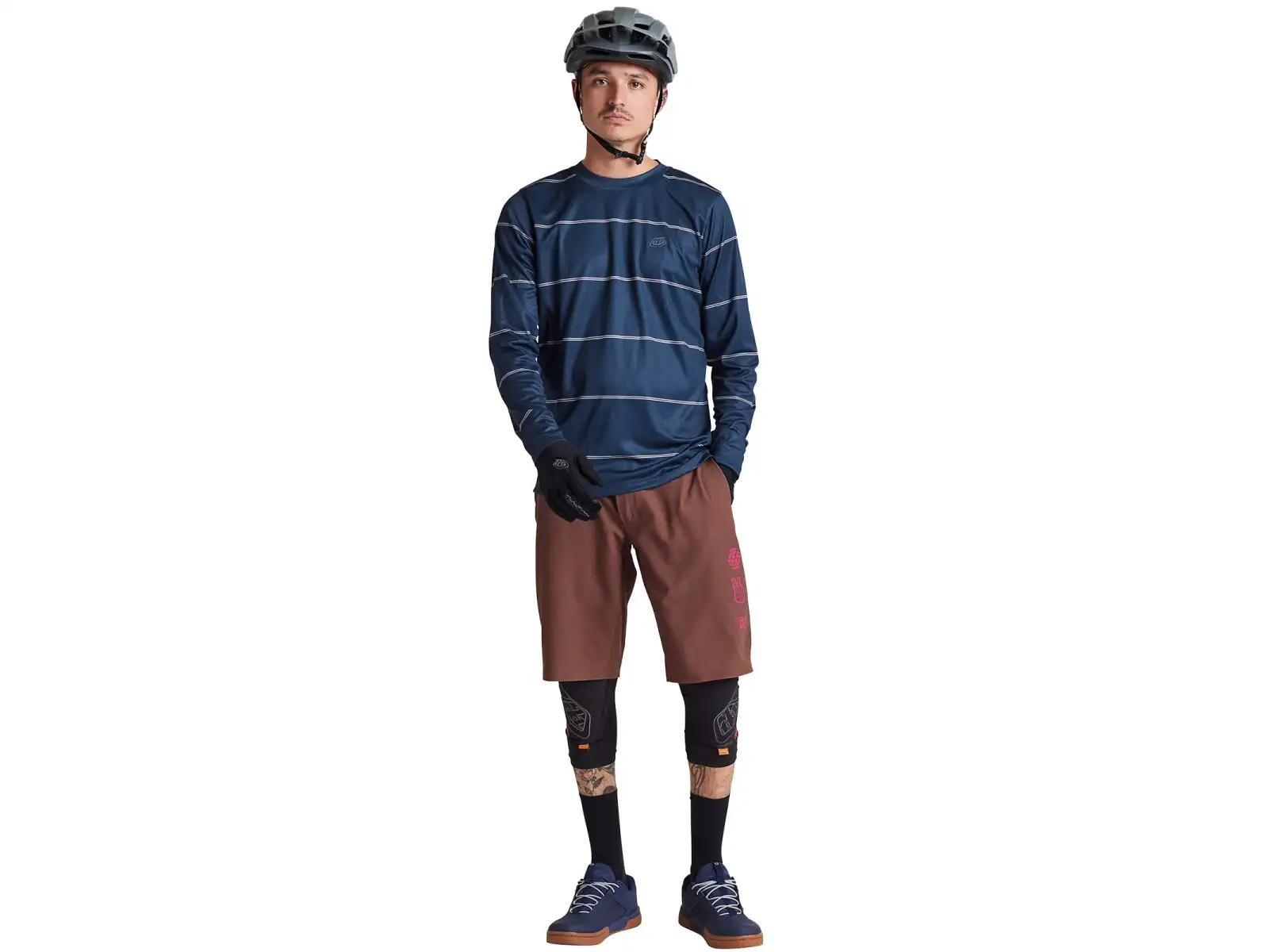Troy Lee Designs Flowline pánský dres dlouhý rukáv Revert Midnight