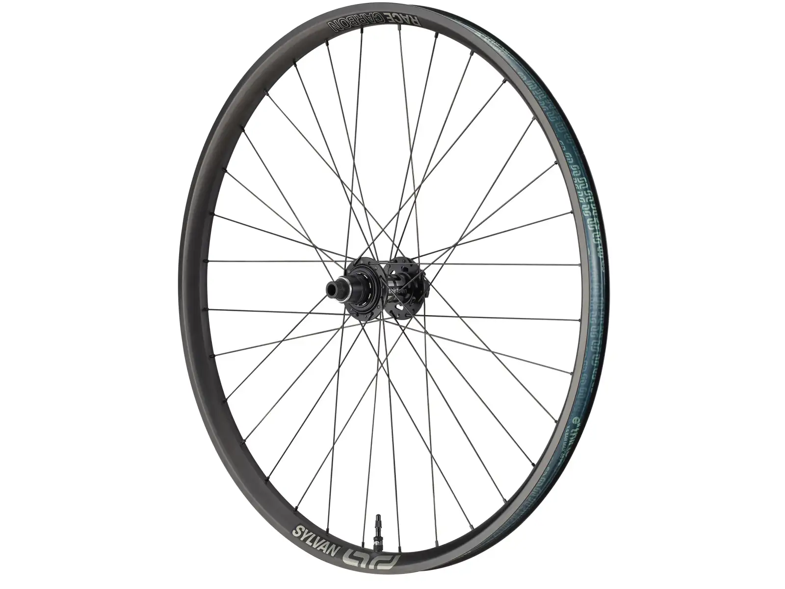 E-13 Sylvan Race Carbon E-Spec Boost 27,5" zadní vypletené kolo ořech XD Black