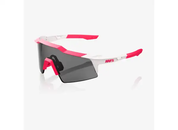 100% Speedcraft SL sluneční brýle Puddy Pink White/Smoke