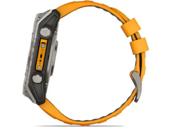 Garmin fenix 8 - 51 mm AMOLED Sapphire chytré hodinky Titanium Orange/Graphite