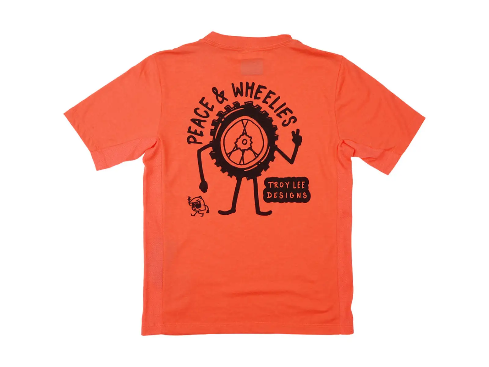 Troy Lee Designs Skyline Ride Tee dětský dres krátký rukáv P&W Melon