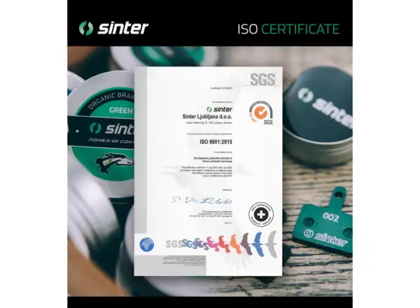 Sinter Shimano G Type brzdové destičky polymer modrá