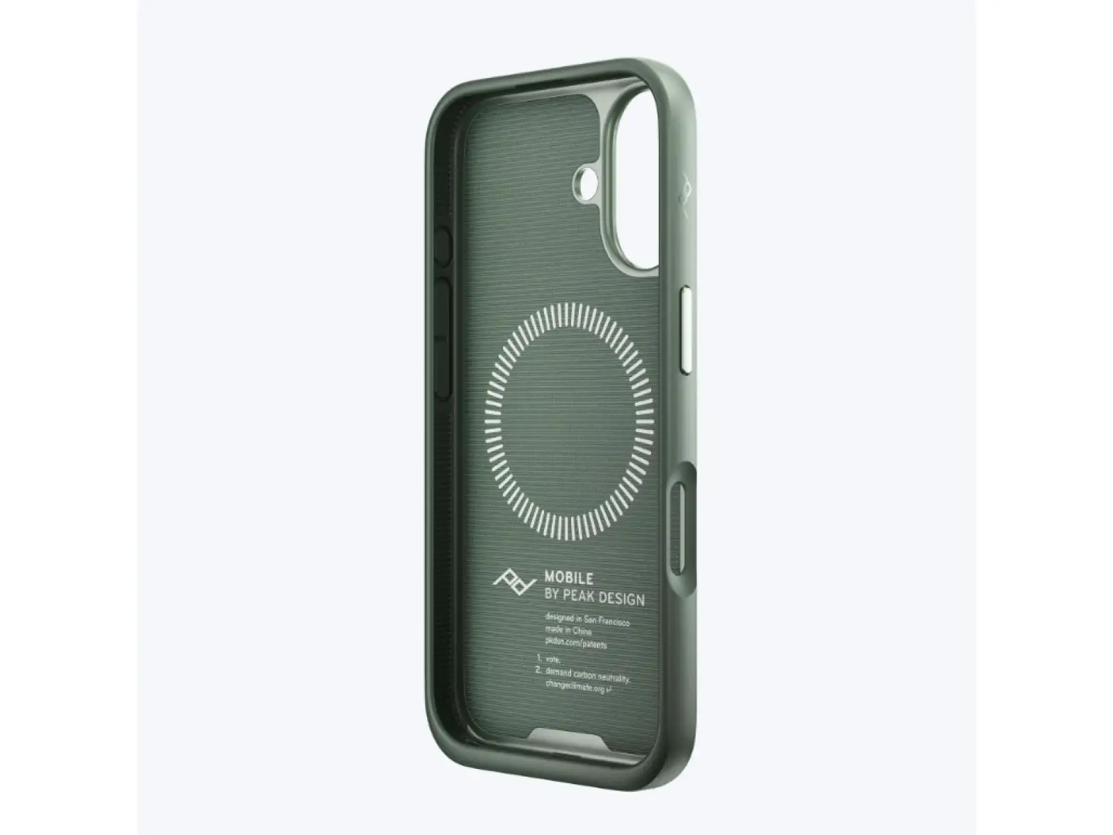 Peak Design Mobile Everyday Fabric Case iPhone 16 obal na mobil Sage