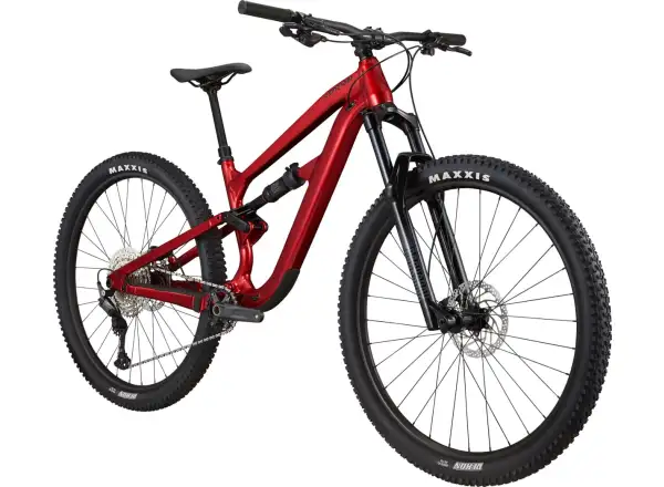 Cannondale Habit 4 celoodpružené horské kolo Candy Red