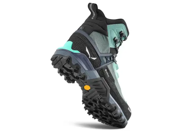 Salewa Mountain Trainer 3 Tech Mid GTX dámské turistické boty Willow/Orion Blue