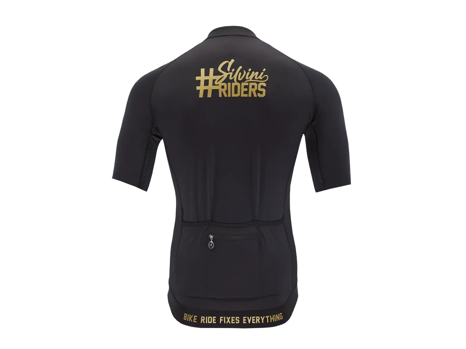 Silvini Mottolino pánský dres krátký rukáv Black/Gold