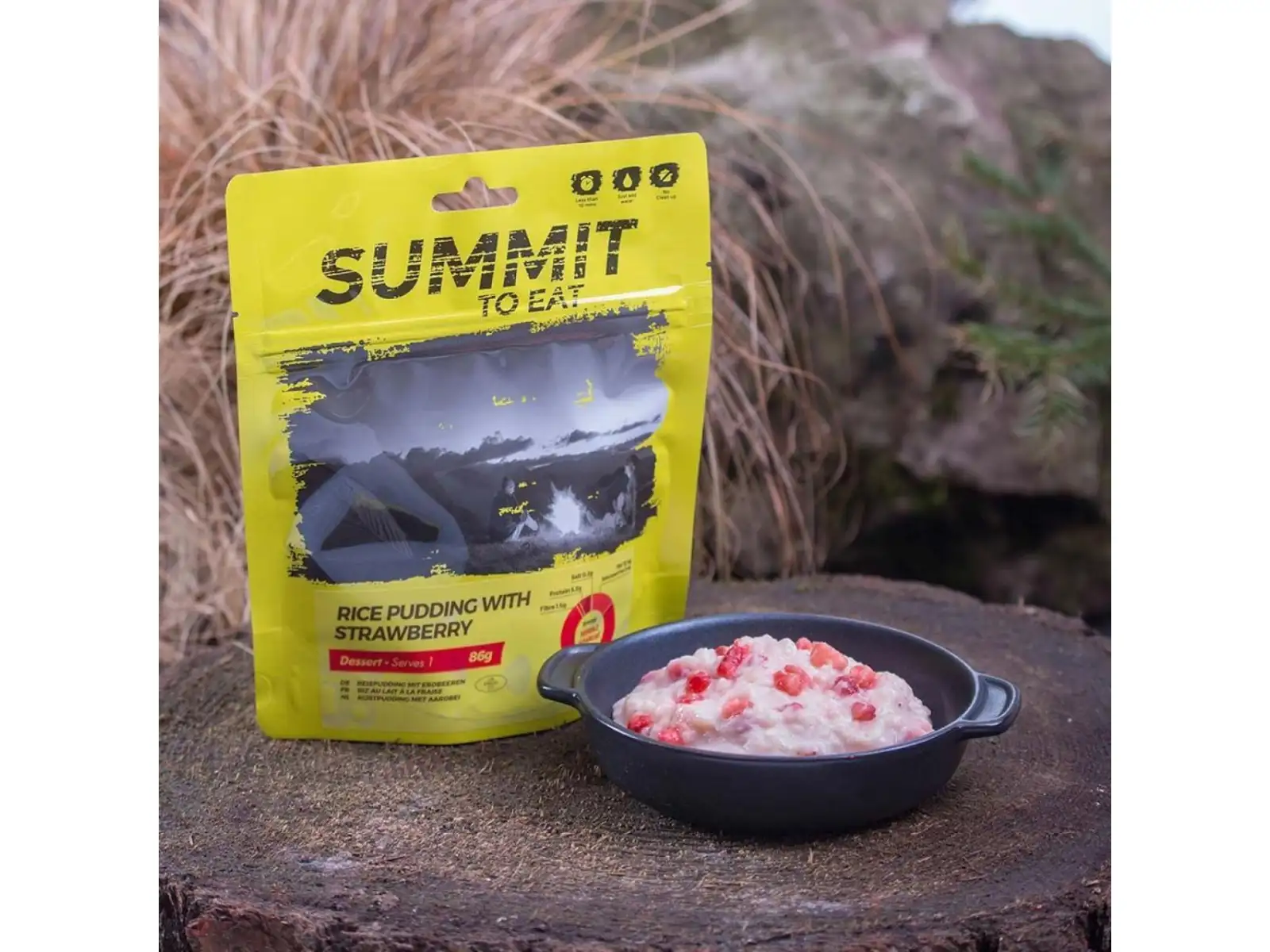 Summit To Eat dehydrované jídlo Rýžový nákyp s jahodami 90 g