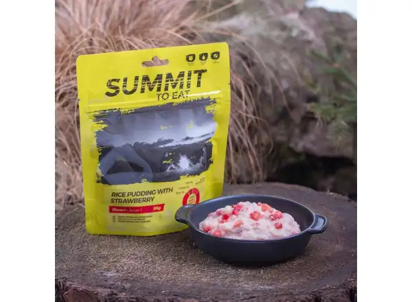 Summit To Eat dehydrované jídlo Rýžový nákyp s jahodami 90 g