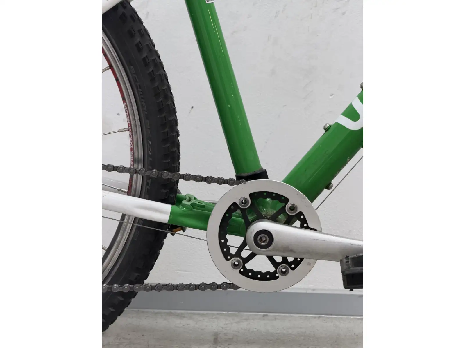 Woom 5 green 24 dětské kolo BAZAR