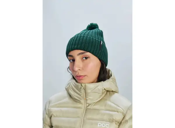 POC Beanie Pom čepice s bambulí Pargasite Green