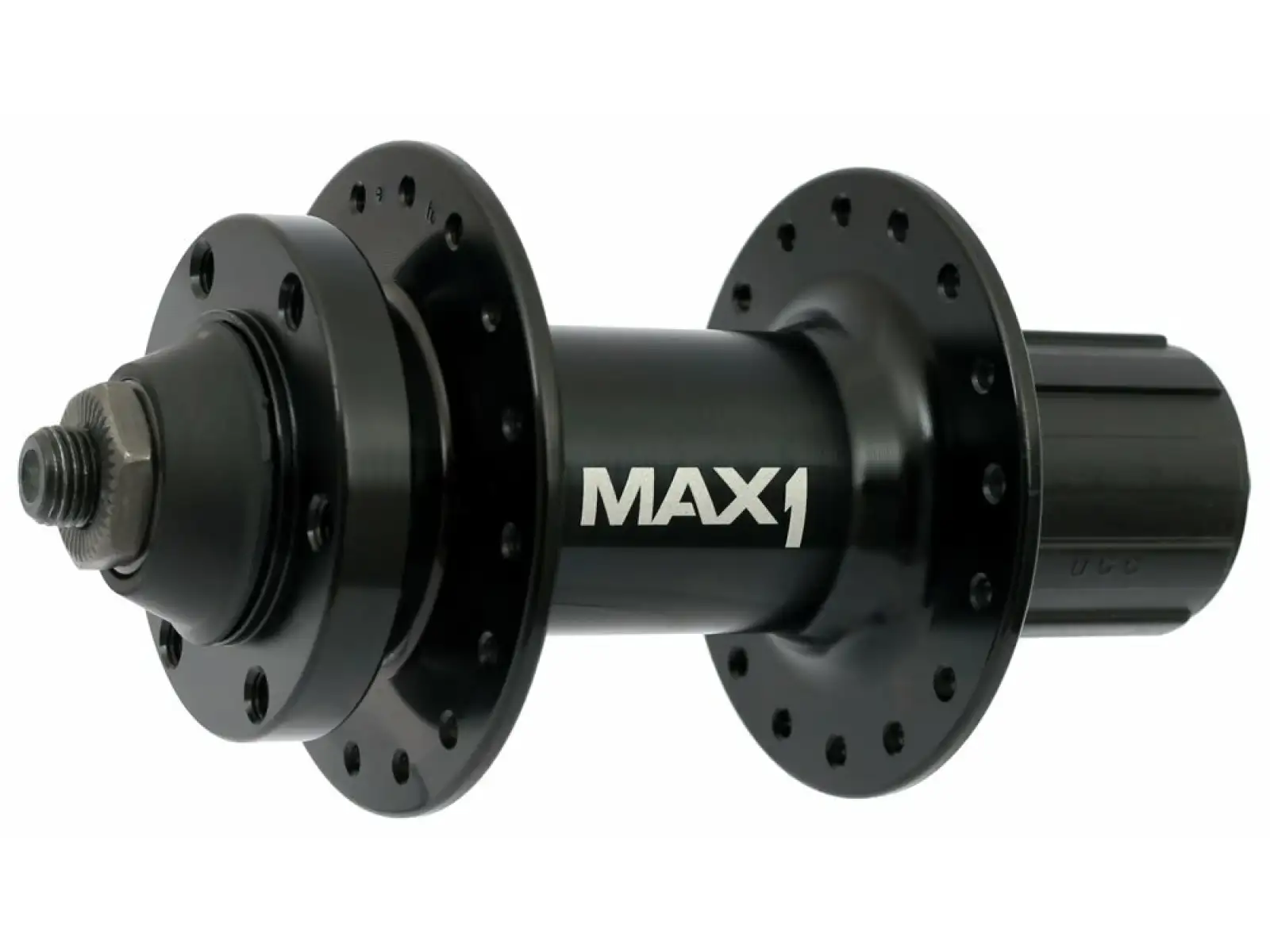 MAX1 Sport zadní náboj 5x135 mm černá 32 děr ořech HG9