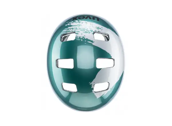 Uvex Kid 3 dětská přilba Teal/Silver
