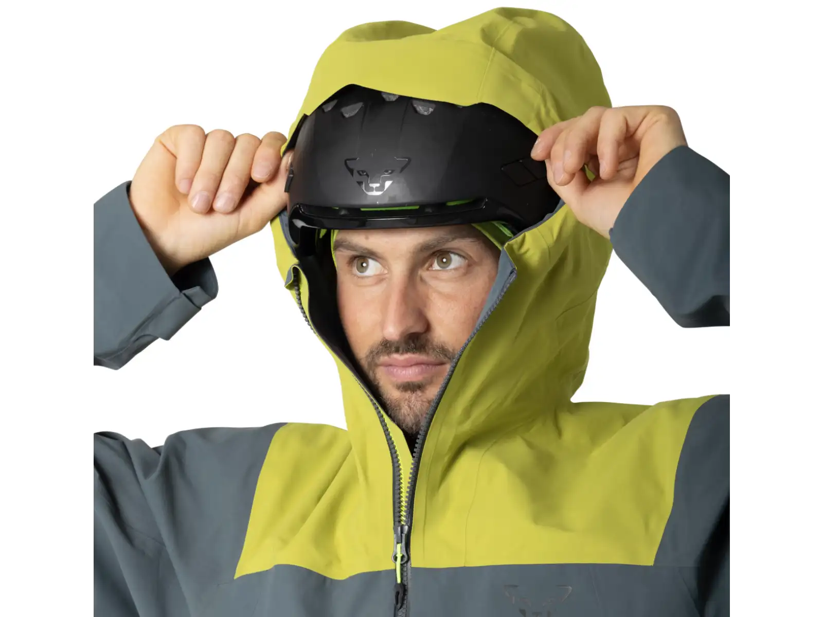 Dynafit Ridge Gore-Tex pánská bunda Golden Lime