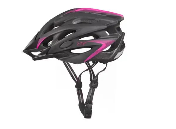 Etape Venus cyklistická přilba černá/růžová mat
