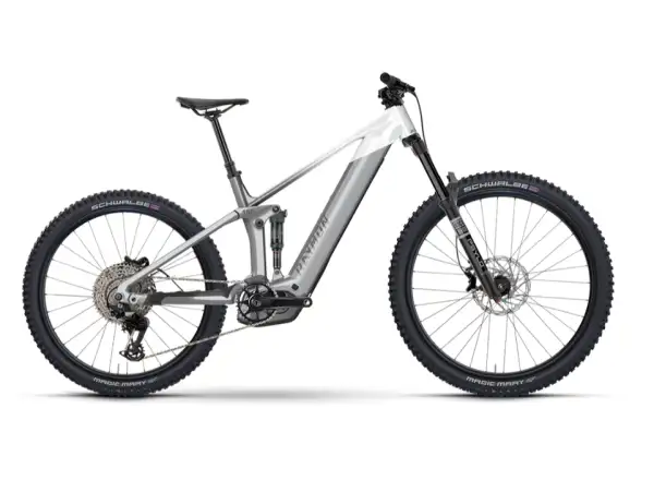 Raymon Vamok Comp silver/white celoodpružené elektrokolo