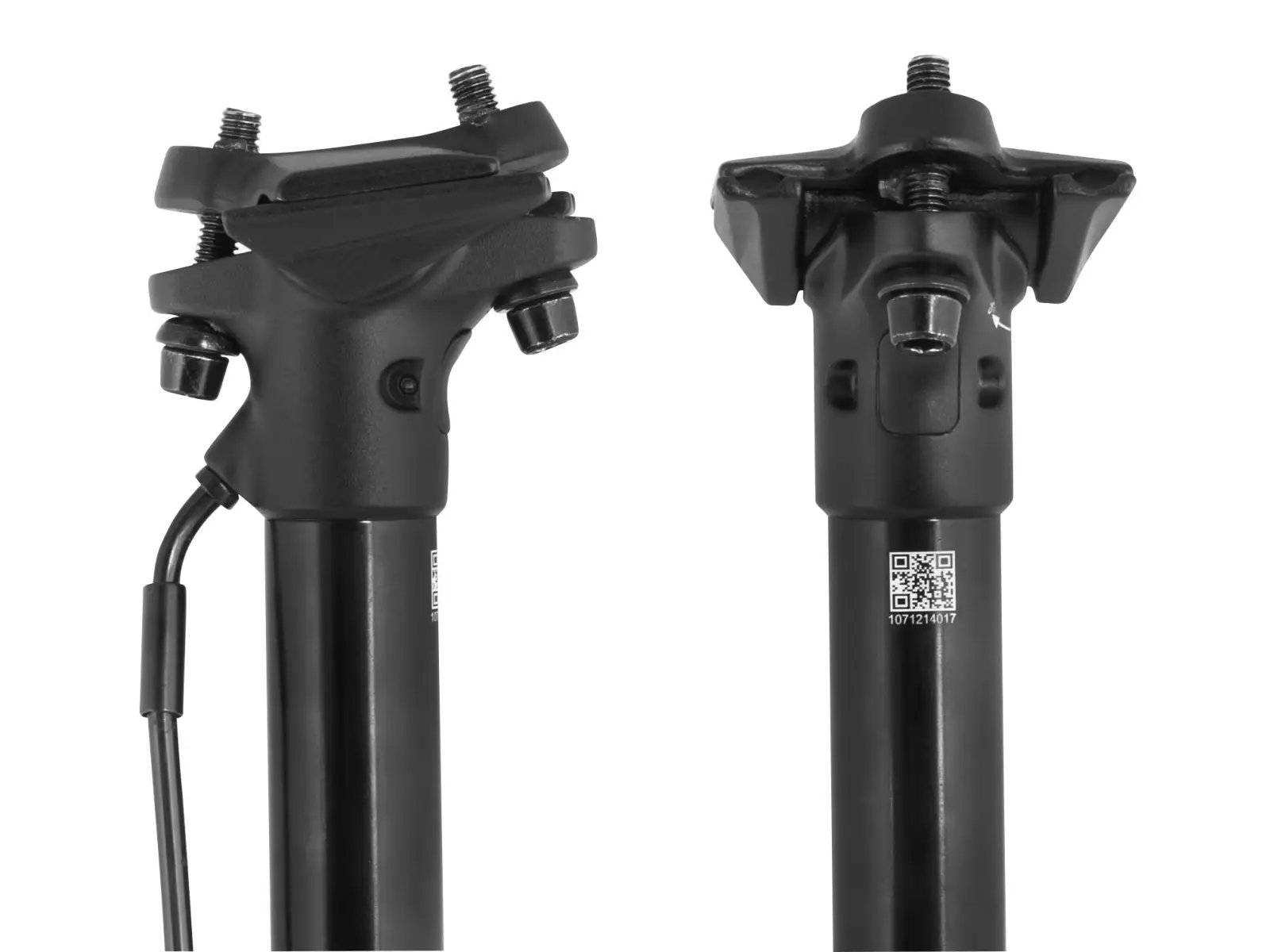 Force Dropper teleskopická sedlovka 125 mm 30,9x475 mm černá